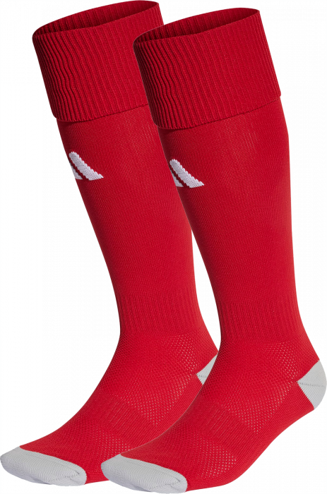 Adidas - Milano Football Sock - Czerwony & biały