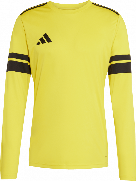 Adidas - Squadra 25 Long Sleeve Player Jersey - T Yellow & svart