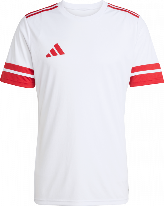 Adidas - Squadra 25 Player Jersey - Branco & t power red